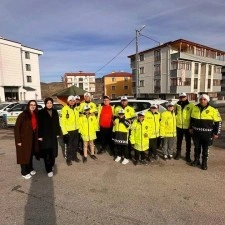 Erzincan Emniyetinden Engelliler Günü’nde öğrencilere özel trafik etkinliği