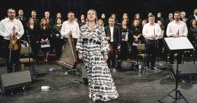 Baba ve kız aynı sahnede