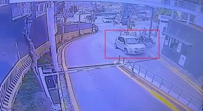 Esenyurt’ta aracının el frenini çekmeyen sürücü araçla sürüklenerek yaralandı