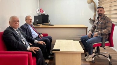 Eski Milletvekili Şevket G&uuml;rsoy&rsquo;dan İHA&rsquo;ya ziyaret