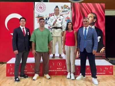 Eskişehirli judocu Tuana Kambur T&uuml;rkiye şampiyonu oldu
