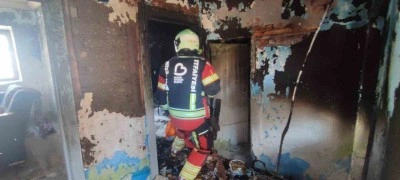 Yangın evi küle çevirdi