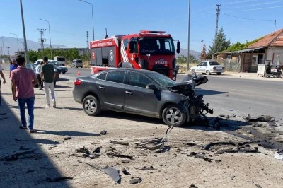 Feci kazada 1 ölü 1 yaralı!