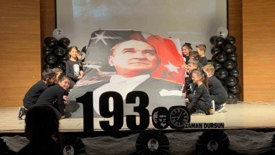 Fener İlkokulu&rsquo;nda duygu dolu 10 Kasım anması