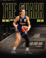 Fenerbah&ccedil;eli Sevgi Uzun&rsquo;dan, Kadınlar Basketbol S&uuml;per Ligi&rsquo;nde 1000. sayı