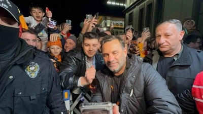 Galatasaray’a, Rize’de coşkulu karşılama