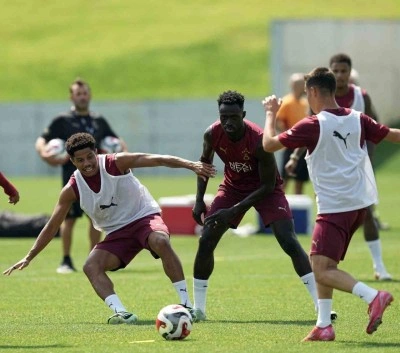 Galatasaray, Gaziantep FK maçı hazırlıklarını sürdürdü