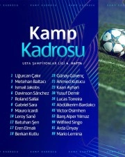 Galatasaray&rsquo;ın, Ajax ma&ccedil;ı kamp kadrosu belli oldu