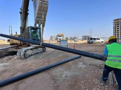 GASKİ, Gazitepe ve Sarısalkım&rsquo;da modern İ&ccedil;mesuyu şebekesini tamamlıyor