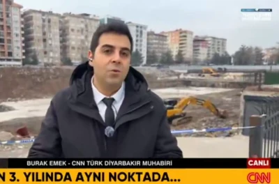 Gazeteci Burak Emek, CNN T&uuml;rk Diyarbakır Muhabiri Oldu