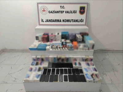 Gaziantep’te 1 milyon TL değerinde kaçak elektronik eşya ele geçirildi