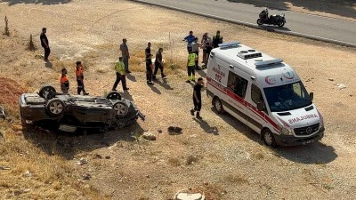 Gaziantep’te Feci Kaza: Otomobil 5 Metrelik Şarampole Uçtu