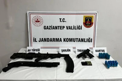 Gaziantep'te Jandarmadan Silah Kaçakçılarına Darbe