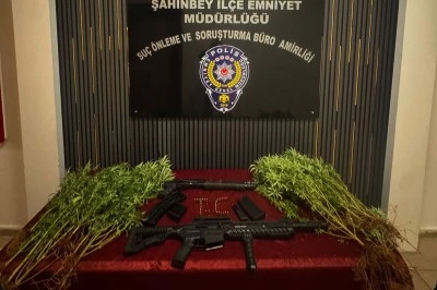 Gaziantep'te Uyuşturucu ve Silah Operasyonu: 1 Gözaltı