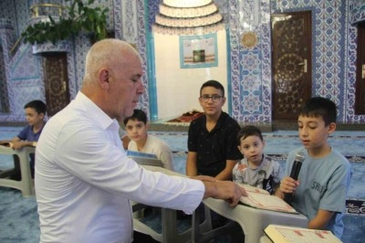 O ilimde Yaz Kur’an kurslarına yoğun ilgi