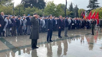 Gaziler Günü yağmur altında kutlandı