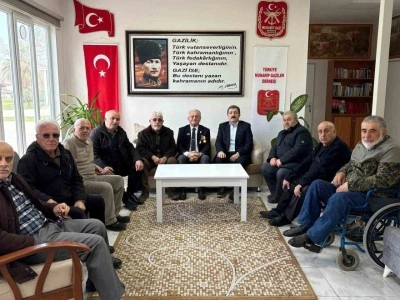 Gazilerden Vali Tavlı’ya hayır duası