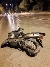 Gelibolu&rsquo;da hayatını kaybeden motosikletinin kaza anı g&ouml;r&uuml;nt&uuml;leri ortaya &ccedil;ıktı