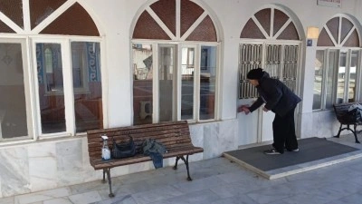 Germencik’te Ramazan ayı öncesi camiler temizlendi