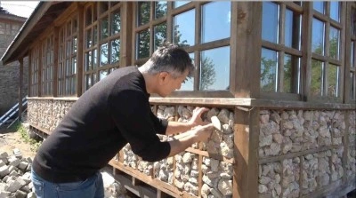 O ilimizde asırlık taş evler yeniden hayat buluyor