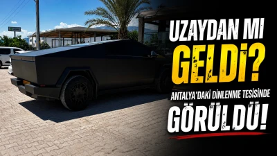 Gizemli Ara&ccedil; Dinlenme Tesisinde G&ouml;r&uuml;nt&uuml;lendi