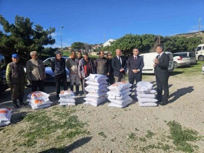 G&ouml;k&ccedil;eada ve Bozcaada&rsquo;da k&uuml;&ccedil;&uuml;kbaş hayvancılığın gelişmesi i&ccedil;in destek