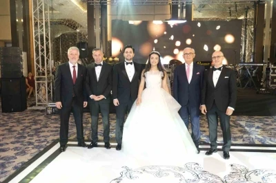 G&ouml;rkemli  d&uuml;ğ&uuml;nle mutluluğa &rsquo;evet&rsquo; dediler