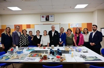 G&ouml;rsel Sanatlar ve Sanatsal Mozaik At&ouml;lyesi sanatseverleri buluşturdu