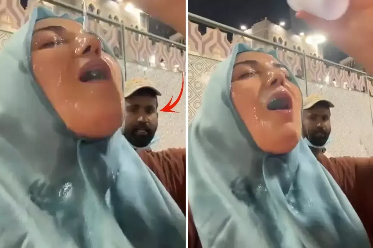 G&ouml;r&uuml;nt&uuml; Umreden! Bakışlar Olay Oldu