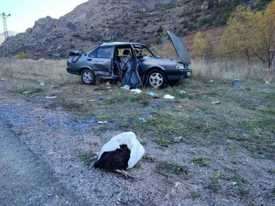 G&uuml;m&uuml;şhane&rsquo;de iki ara&ccedil; &ccedil;arpıştı: 4 yaralı