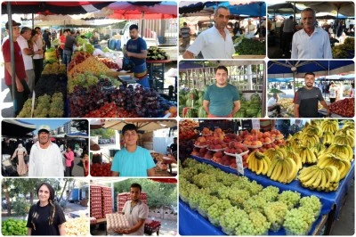 Diyarbakır Semt Pazarlarında Yerli Ürünler Tezgâhta