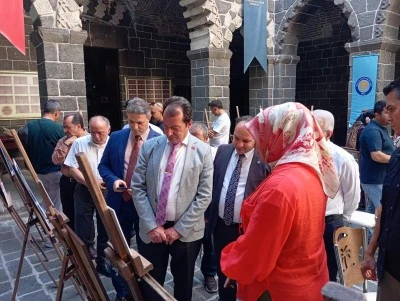 Diyarbakır&rsquo;da Gazze&rsquo;nin hik&acirc;yesi tuvalden tarihe taşındı