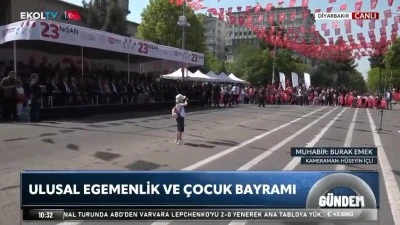 Minik Muhabir İbrahim Efe 23 Nisan’a Damga Vurdu 