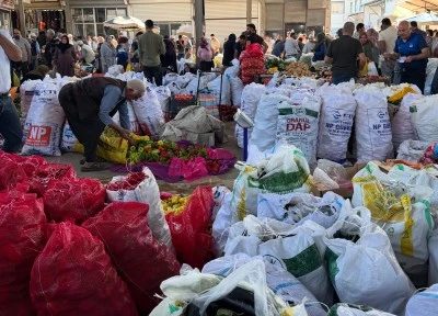 &Ccedil;ermik&rsquo;te kış hazırlığı hızlandı: Kurutmalıklar tezg&acirc;hlarda