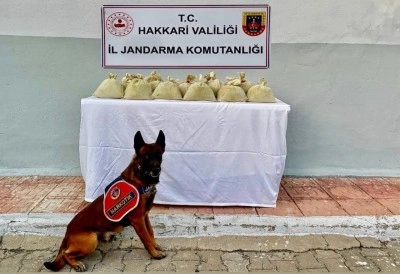 Hakkari’de 15 kilogram esrar ele geçirildi