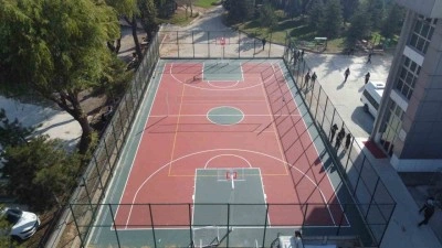 Hangi okullara basketbol, voleybol ve futbol sahası yapılacağı a&ccedil;ıklandı