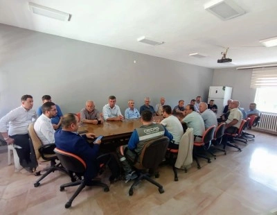 Hasat öncesi üreticilere bilgilendirme toplantısı