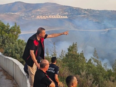 Alevlere müdahale 10. saatte devam ediyor