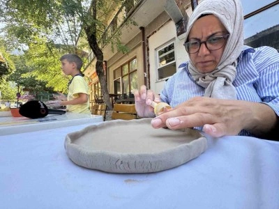 Hayalleri ata toprağında açtığı seramik atölyesiyle gerçek oldu