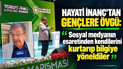 Hayati İnan&ccedil;&rsquo;tan gen&ccedil;lere &ouml;vg&uuml;