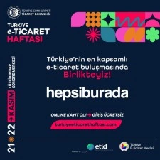 Hepsiburada E-Ticaret Haftası&rsquo;nda stratejik partner olarak yer alıyor