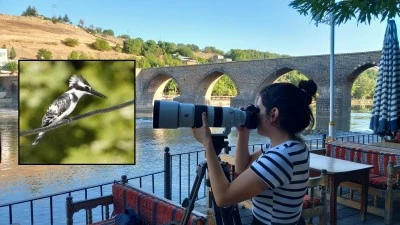 Hevsel Bahçeleri’nin Kuş Cenneti Büyüleyici Karelerle Canlanıyor