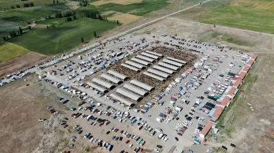 İ&ccedil; Anadolu B&ouml;lgesi&rsquo;nin en b&uuml;y&uuml;k hayvan pazarı ge&ccedil;ici olarak kapatıldı