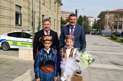 İ&ccedil;işleri Bakan Yardımcısı &Ccedil;elik&rsquo;ten Vali Yılmaz&rsquo;a ziyaret