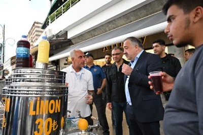 İl Emniyet M&uuml;d&uuml;r&uuml; Mutlu&rsquo;dan esnaf ve vatandaşlara ziyaret