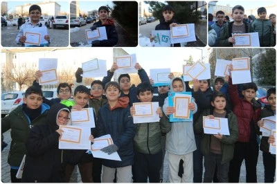 İmam Hatipli &Ouml;ğrencilerden Anlamlı Mesaj