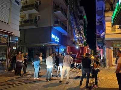 İncirliova’da ev yangını