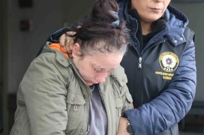 İntihar süsü vermeye çalışan cinayet zanlısı kadın tutuklandı