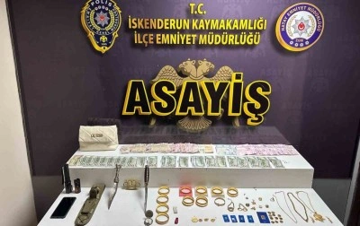 İskenderun’da hırsızlık şebekesi çökertildi: 4 gözaltı