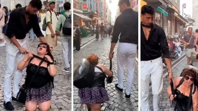 İstanbul'un göbeğindeki rezalete 2 tutuklama